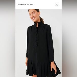 Tuckernuck Black Crepe Tate Dress, XXS, NWT